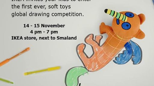 IKEA invites you to the global drawing competition this weekend!