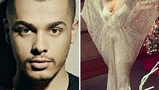 الليدي قاقا تتألق بفستان للمصمم الكويتي يوسف الجسمي