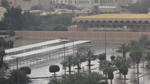 A Rainy morning in Kuwait