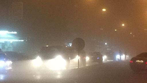 Strong Sandstorm hits Kuwait