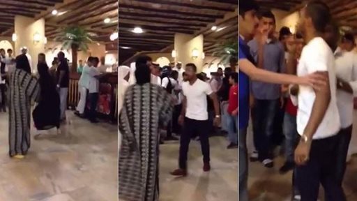 هوشة مجمع الراشد في السعودية حديث الساعة