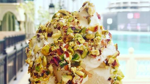 Booza ... traditional Lebanese ice cream in Dubai