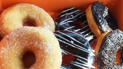 Donuts and Croissants from La Baguette Bakery