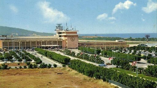 Beirut International Airport in 1969