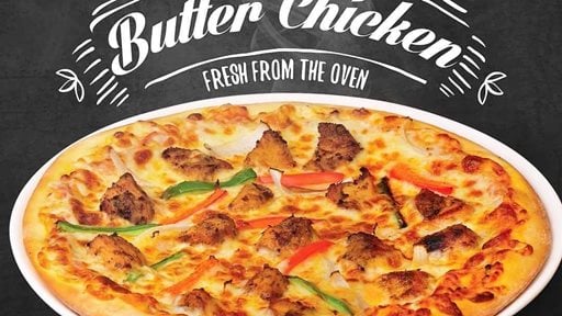 New at Pastamania ... Butter Chicken Pizza