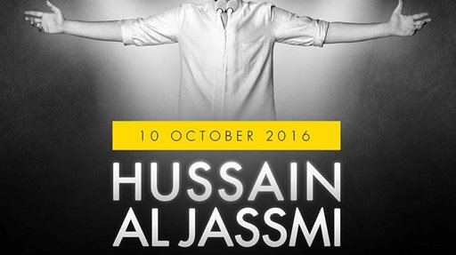 Hussain Al Jassmi in Dubai Opera on 10 October 2016