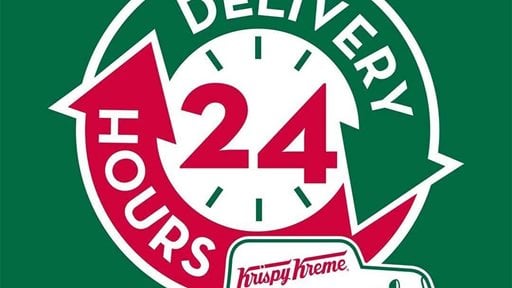 Krispy Kreme Delivery Service is now 24 hours
