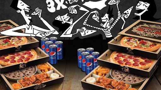 Pizza Hut Triple Treat Box Offer