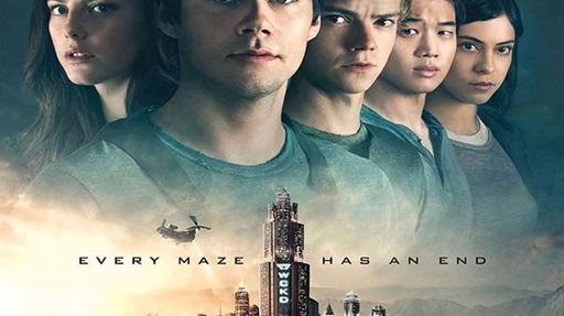 Sci-Fi Action movie "Maze Runner: The Death Cure" at Cinescape starting from today.