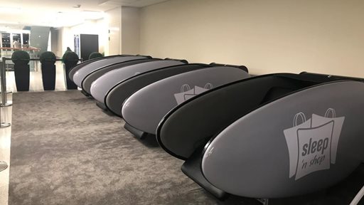 Dubai Mall launches sleep pods for tired shoppers  priced at Dhs 40 per hour.