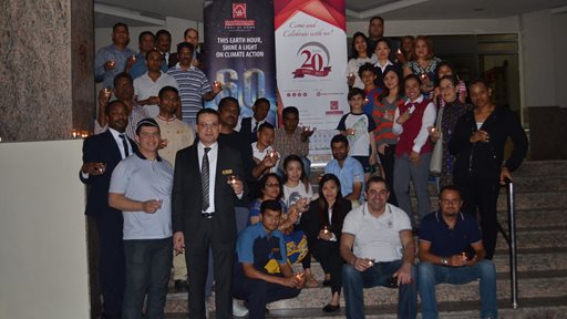 Al Bustan Centre & Residence supports "Earth Hour"