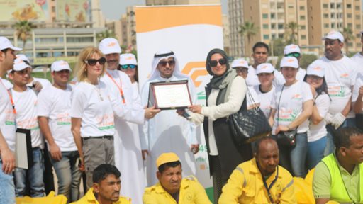 TSC helps in Protecting the Environment by Supporting “Give the Sand a Hand” Campaign