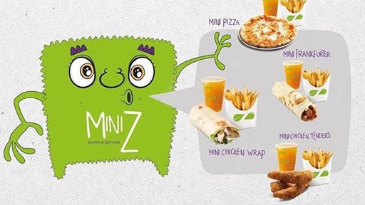 Zaatar W Zeit Kuwait Restaurant Kids Menu