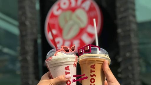 Costa Coffee Opened a new Branch in Hawally Facing North Nogra Mall.