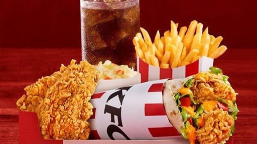 KFC New Cheese Jalapeno Twister Box