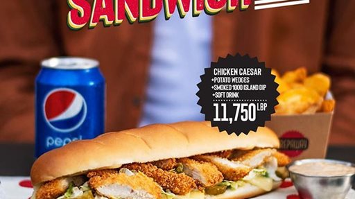 Crepaway Restaurant Lebanon Sandwich Fest Offer