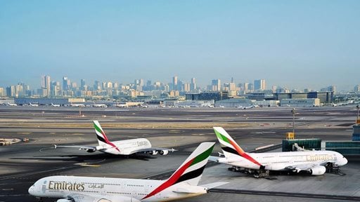 مطار دبي في المركز الثالث عالميا بين أكثر المطارات ازدحاما لعام 2018