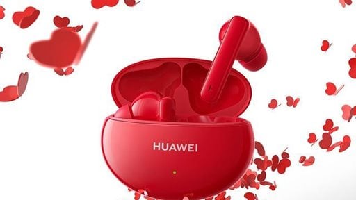 The popular red HUAWEI FreeBuds 4i is available again in Kuwait