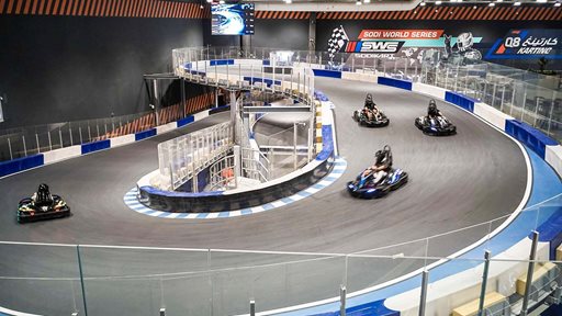 Al Kout Mall Opens the Largest Indoor Multi-Storey Go-Kart Track in the Middle East