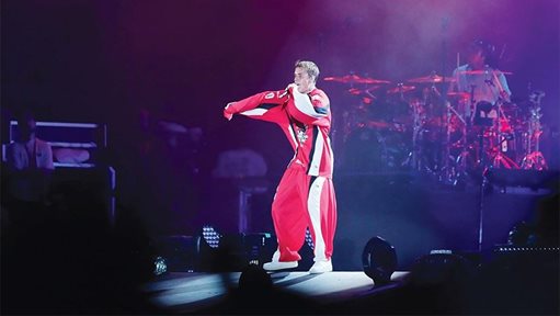 Justin Bieber Performed at Saudi F1 Race