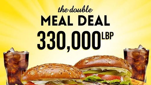 Classic Burger Joint The Double Meal Deal Limited Offer