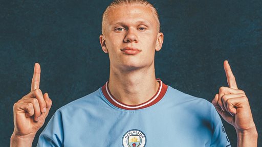 Halland is Officially a Manchester City Player