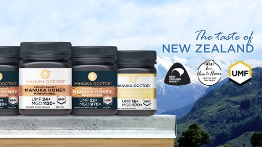 New Zealand’s Manuka Doctor Crowned Best Luxury Honey for its World Class Genuine Manuka