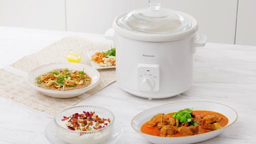 Panasonic introduces new slow cooker .. Healthy cooking is easier than ever