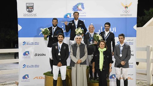 Burgan Bank Sponsors the Third Competition of the Kuwaiti Equestrian Federation Tour