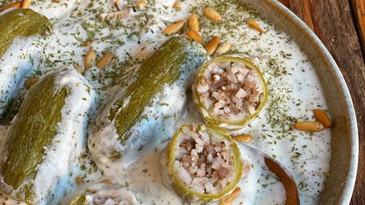 Kousa Bel Laban - Zucchini in Yogurt Recipe