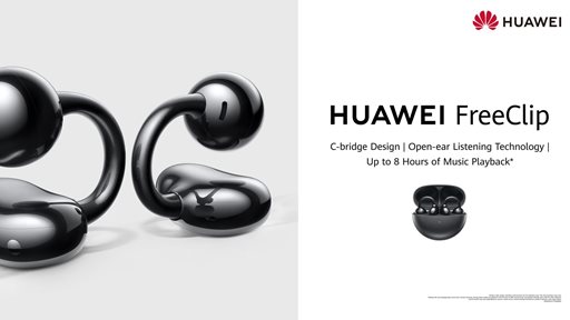 The HUAWEI FreeClip: The Open Ear Earbuds that Combine Style and Comfort