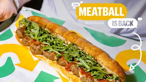 The Meatball Marinara Is Back at Subway