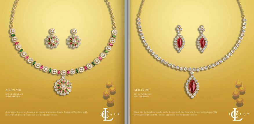 The Shine On Diwali collection by Damas