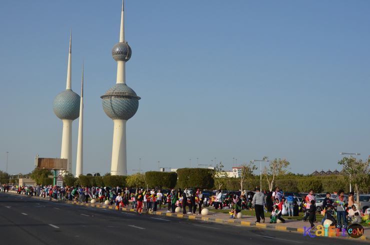 اجواء الاحتفالات بالعيد الوطني ... تصوير مدونة كيفي