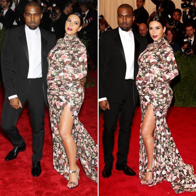 A mix of photos for the pregnancy of the mother to be Kim Kardashian 