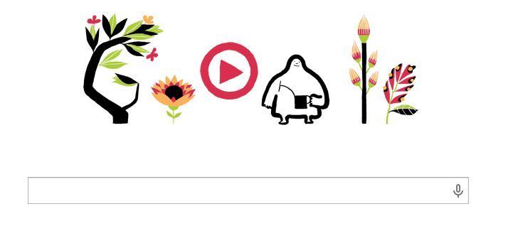 First day of Spring With Google