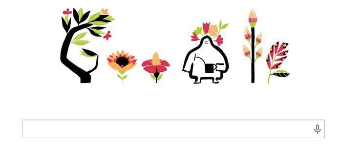 First day of Spring With Google