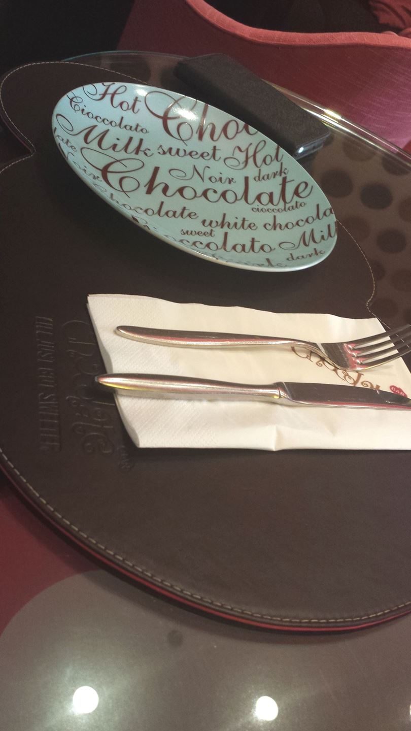 Quick lunch at Chocolate bar