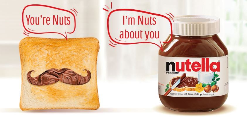 Nutella ... the chocolate that doesn't need expiry date