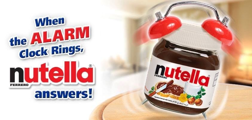 Nutella ... the chocolate that doesn't need expiry date