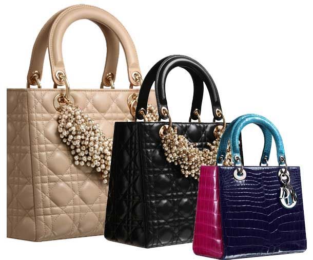Luxurious handbags by Dior