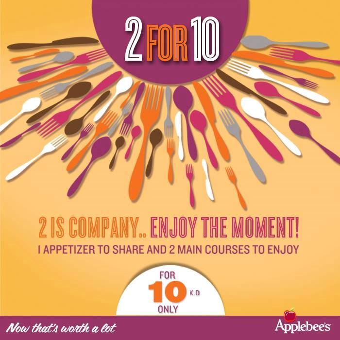 A new offer by AppleBees