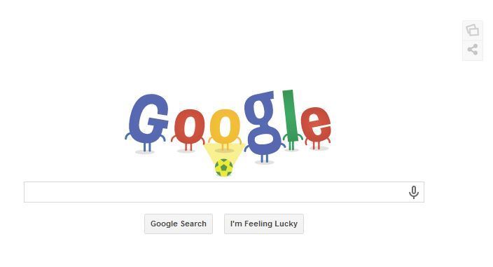 Google celebrates the World Cup with the world