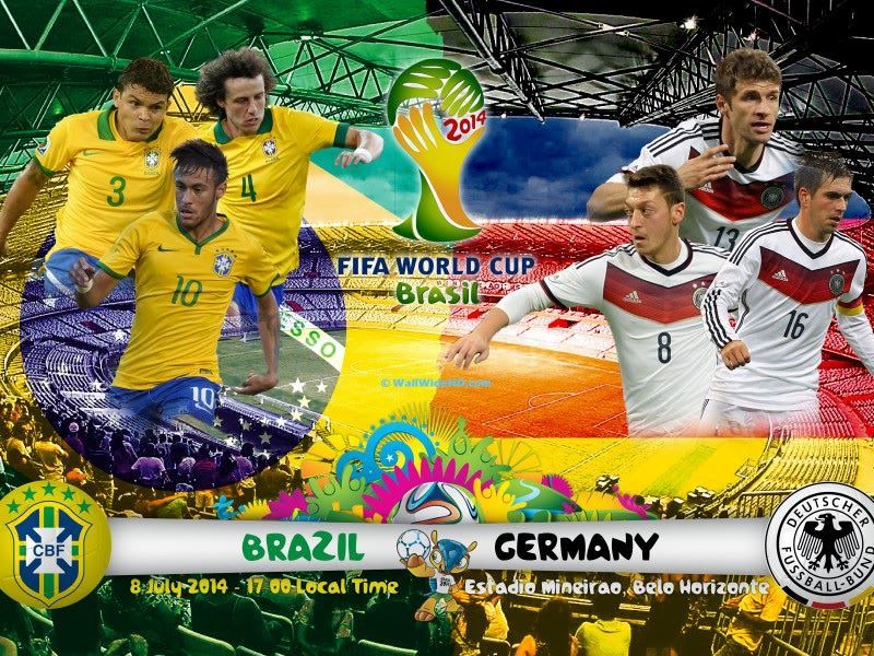مباراة المهزلة بين البرازيل والمانيا انتهت بـ7 - 1 لصالح المانيا