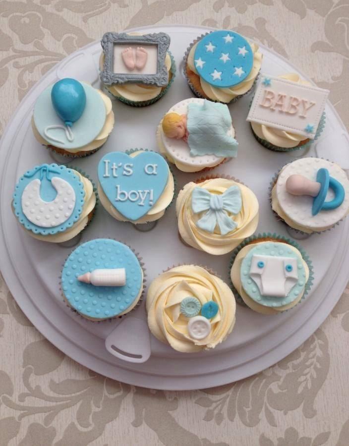 Cute cupcake ideas for a baby shower