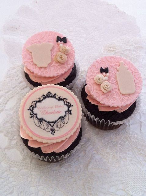 Cute cupcake ideas for a baby shower