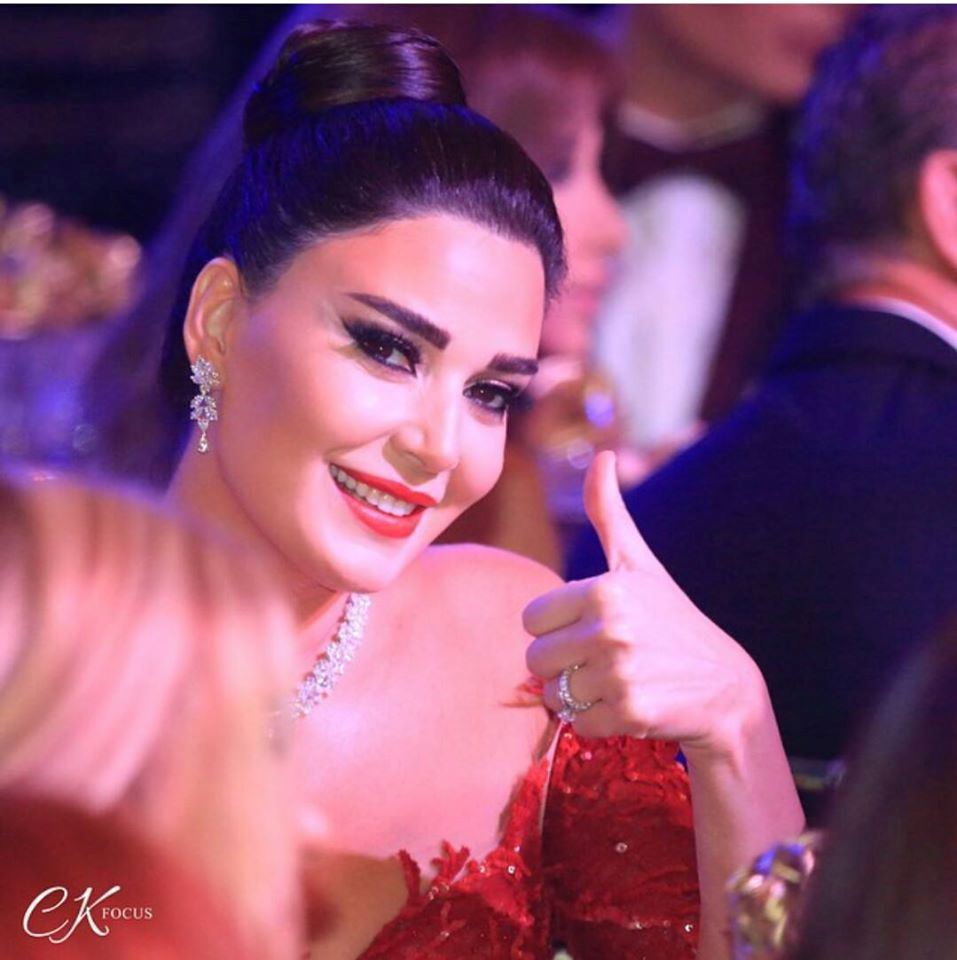 Cyrine Abdelnour's magnificent look in the Murex D'Or