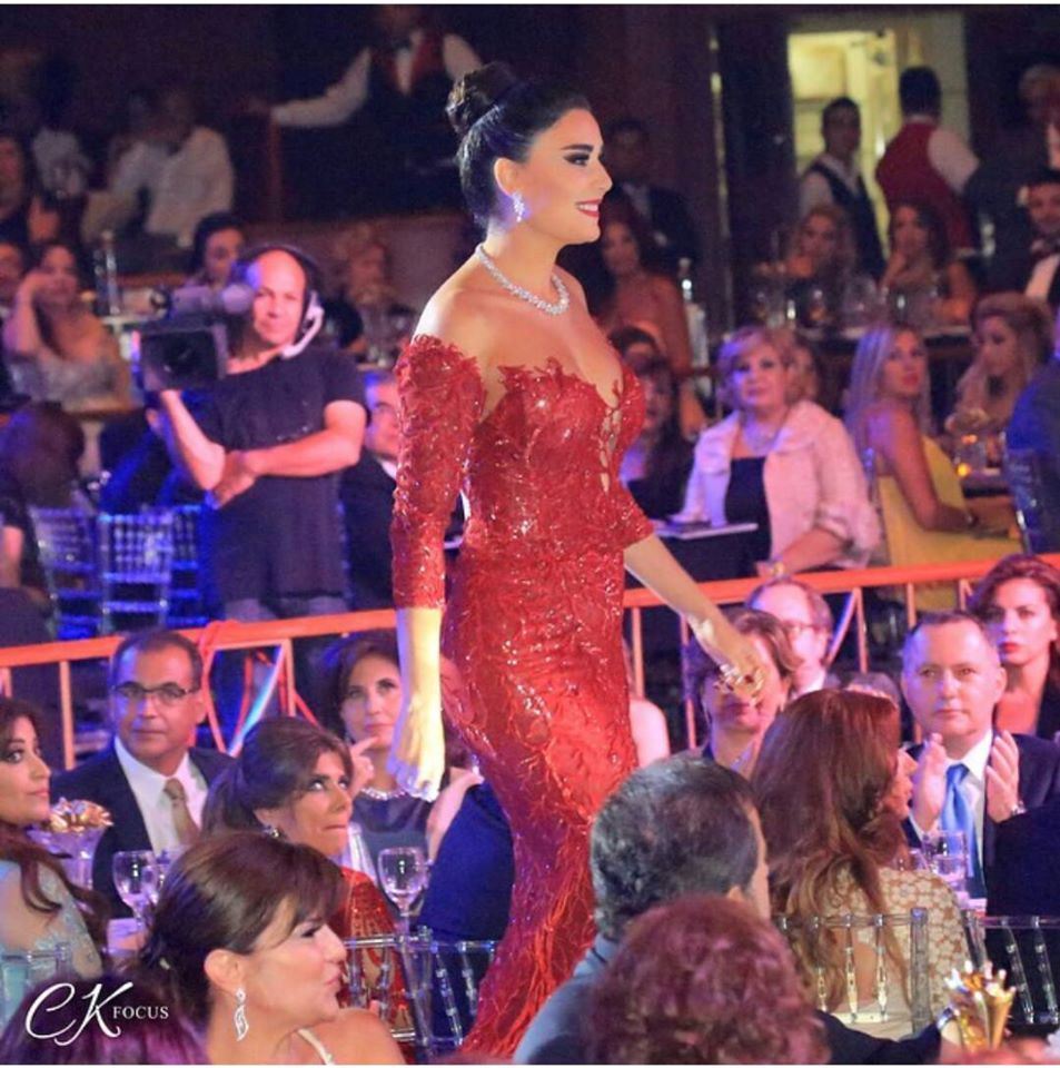 Cyrine Abdelnour's magnificent look in the Murex D'Or