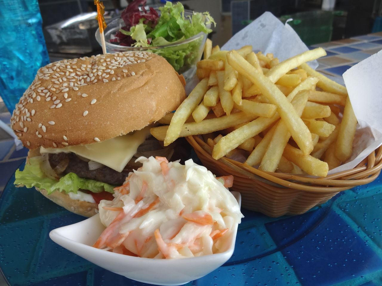 Amazing Lunch at the Marina Pool Bar