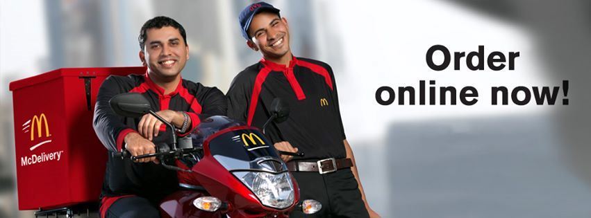 Good news for McDonald's Lover: Delivery is now available in Kuwait!